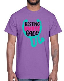 Resting Nurse Face Style Style 1355#- nurse- Cotton Tee
