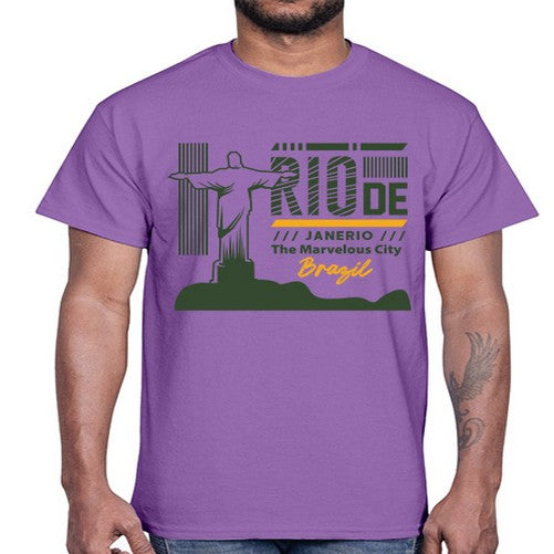 Rio de Janerio 1734#- cities- Cotton Tee