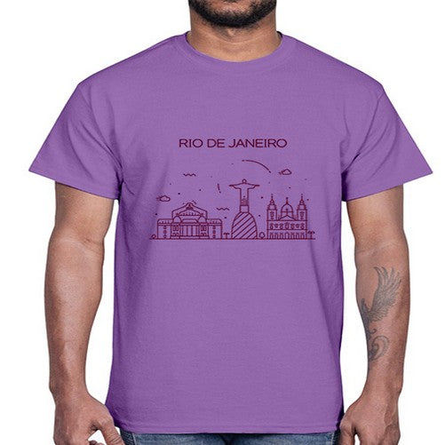 RioDeJaneiro 1735#- cities- Cotton Tee