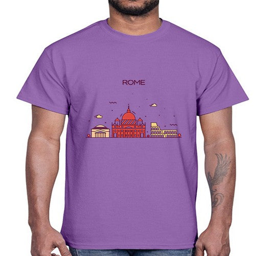 Rome 1750#- cities- Cotton Tee