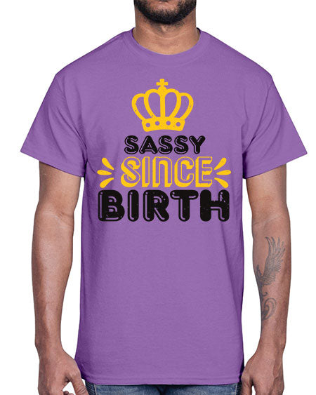 Saddy since birth Style 198#- baby shower- Cotton Tee