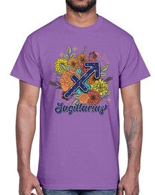 Sagittarius 130#- sagittarius- Cotton Tee