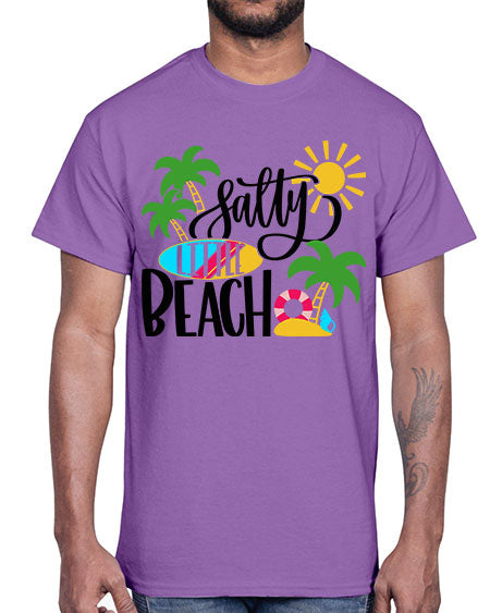 Satly Little Beach Style 26#- summer- Cotton Tee