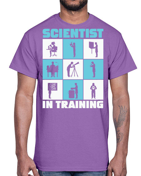 ScientistInTrainingScienceScientistSkinite Scientist Skinite 40#- general science- Cotton Tee