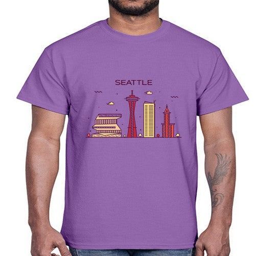 Seattle 1810#- cities- Cotton Tee