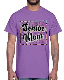Senior mom 866#- twelfth grade- Cotton Tee