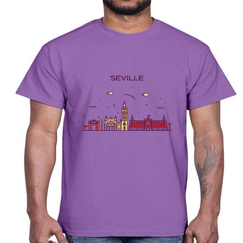 Seville 1821#- cities- Cotton Tee