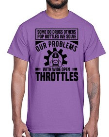 Some Do Drugs Others Style 1411#- engineer- Cotton Tee