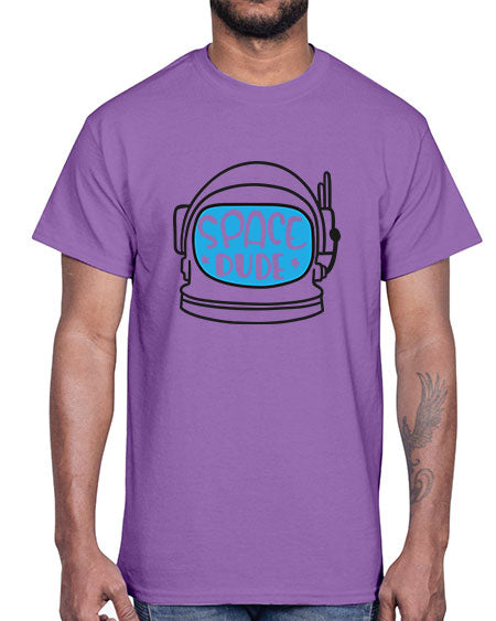 Spacedude 12#- space- Cotton Tee