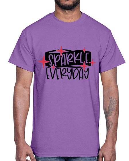 Sparkle Everyday Style 20#-makeup Cotton Tee