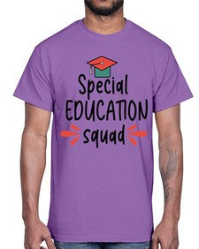 Special Education squad 886#- graduation- Cotton Tee