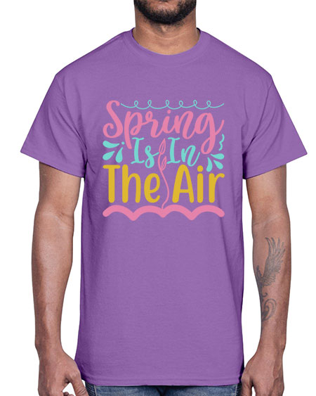 Spring is in the air Style 4#- summer- Cotton Tee