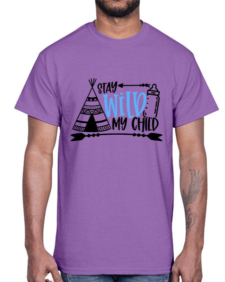 Stay Wild My Child Style 448#- baby- Cotton Tee
