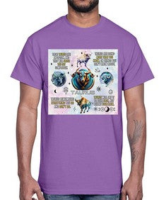 Straight Taurus 478#- taurus- Cotton Tee