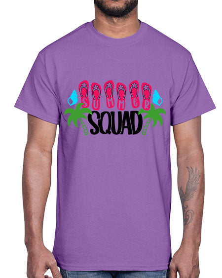 Summer Squad Style 22#- summer- Cotton Tee