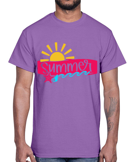 Summer Style 25#- summer- Cotton Tee