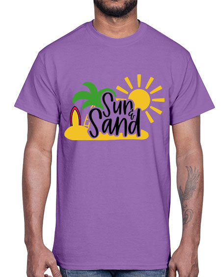 Sun Sand Style 17#- summer- Cotton Tee
