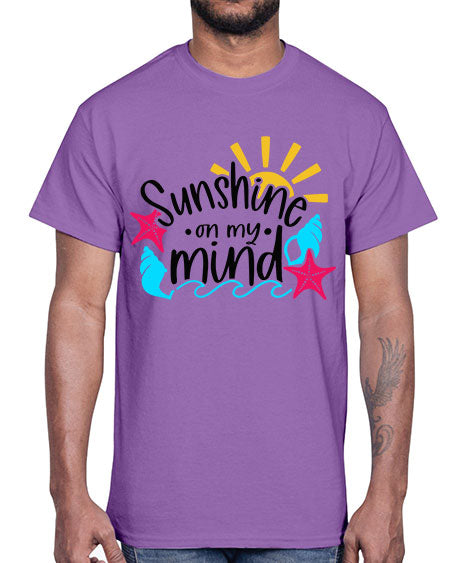 Sunshine On My Mind Style 15#- summer- Cotton Tee