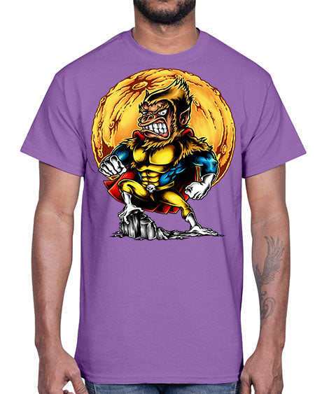 Super Monkey - Files- monkey- Cotton Tee