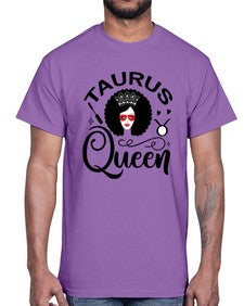 Taurus queen 505#- taurus- Cotton Tee