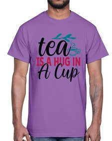 Tea Is A Hug In A Cup 1612#- tea- Cotton Tee