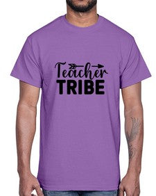 Teacher Tribe 1467#- teacher- Cotton Tee
