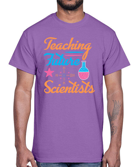 TeachingfuturescientistsScience tshirt design Sciencetshirtdesign 23#- general science- Cotton Tee