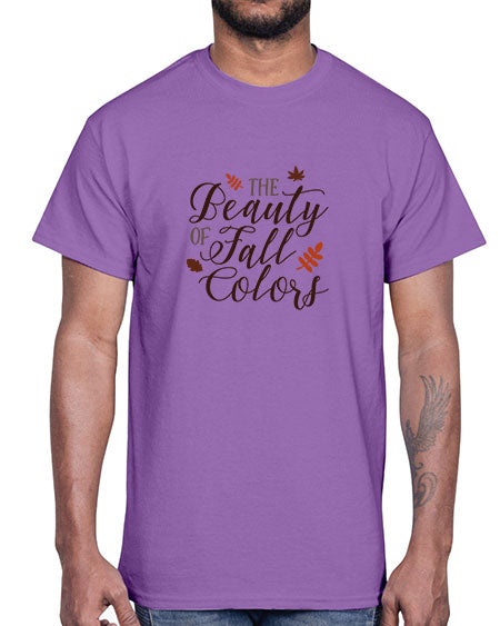 The Beauty of Fall Colors 7#- beauty - Cotton Tee