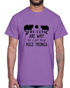 The Cats Style 118#- cats- Cotton Tee