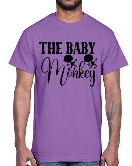 The baby monkey - monkey- Cotton Tee
