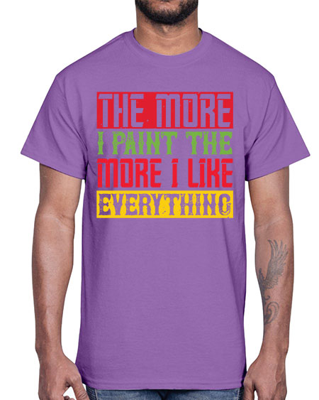 The more I paint the more I like everything Style 220#- kids- Cotton Tee