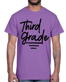 Third Grade 947#- third grade- Cotton Tee