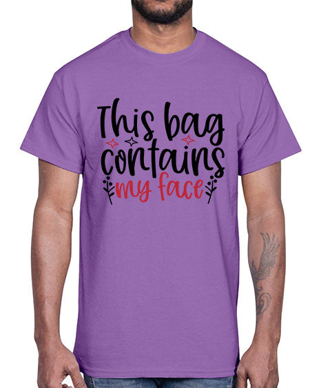 This bag contains my face Design Style 216#-makeup Cotton Tee
