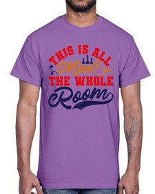 This is all mine The whole room 158#- chess- Cotton Tee