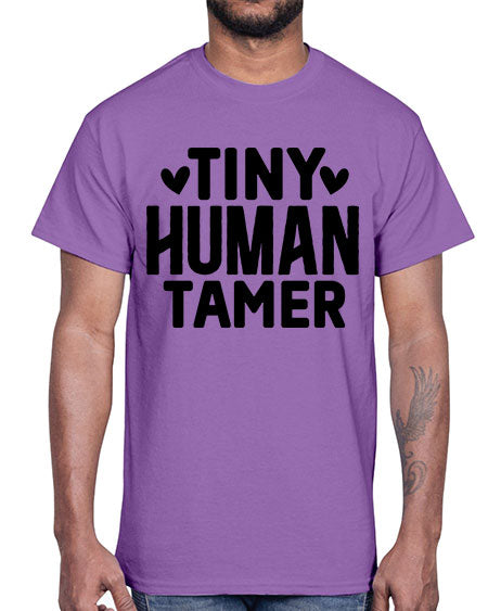 Tiny Human Tamer 468#- kids- Cotton Tee