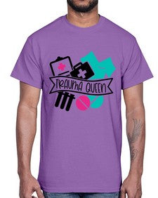 Trauma Queen Style Style 1584#- nurse- Cotton Tee