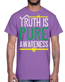 Truth is pure awareness Style 10#- Self awareness- Cotton Tee
