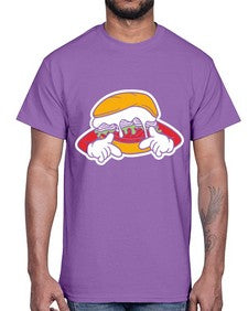 Try me 257#- cartoon food- Cotton Tee