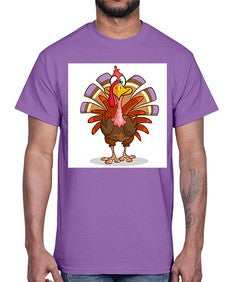 Turkey 258#- cartoon animals- Cotton Tee
