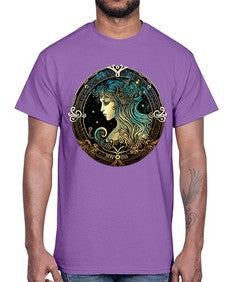 Virgo 526#- virgo- Cotton Tee