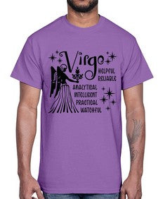 Virgo 527#- virgo- Cotton Tee
