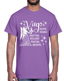 Virgo 531#- virgo- Cotton Tee
