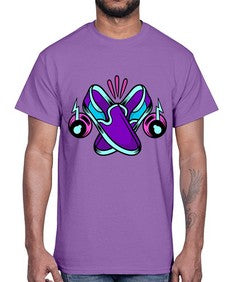 Walk the talk 261#- cartoon general- Cotton Tee