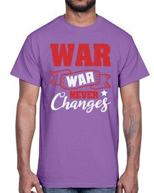 War War never changes 53#- video games- Cotton Tee