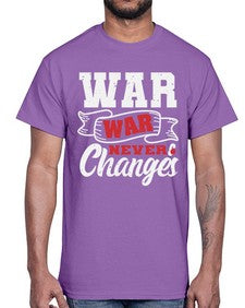 Warwar never changes 54#- video games- Cotton Tee
