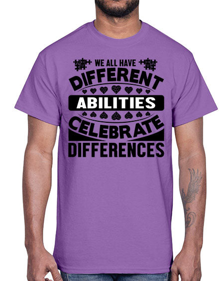 We all have Style 51#- autism- Cotton Tee