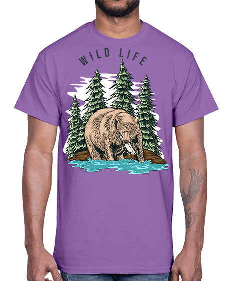 Wild Life 1#- nature- Cotton Tee