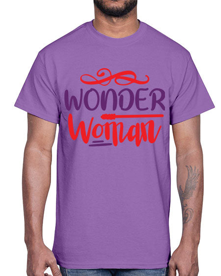 Wonder Woman 156#-  fashion- Cotton Tee