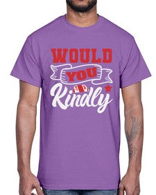 Would you kindly 55#- video games- Cotton Tee
