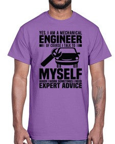 Yes I Am A Mechanical Style 1671#- engineer- Cotton Tee